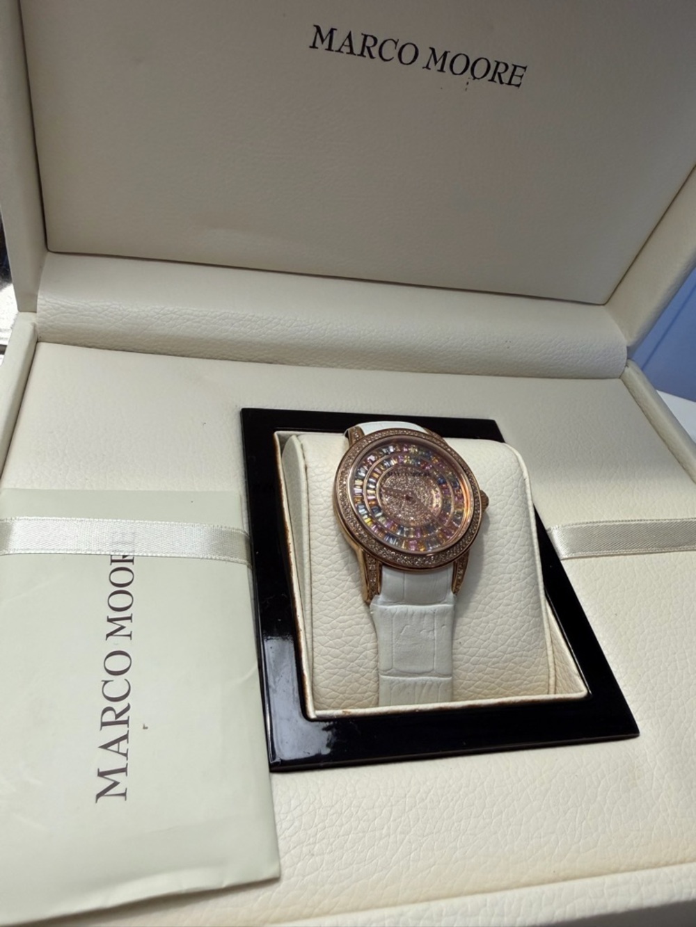 Marco Moore Limited Edition 399 Diamonds and 80 Sapphire watch